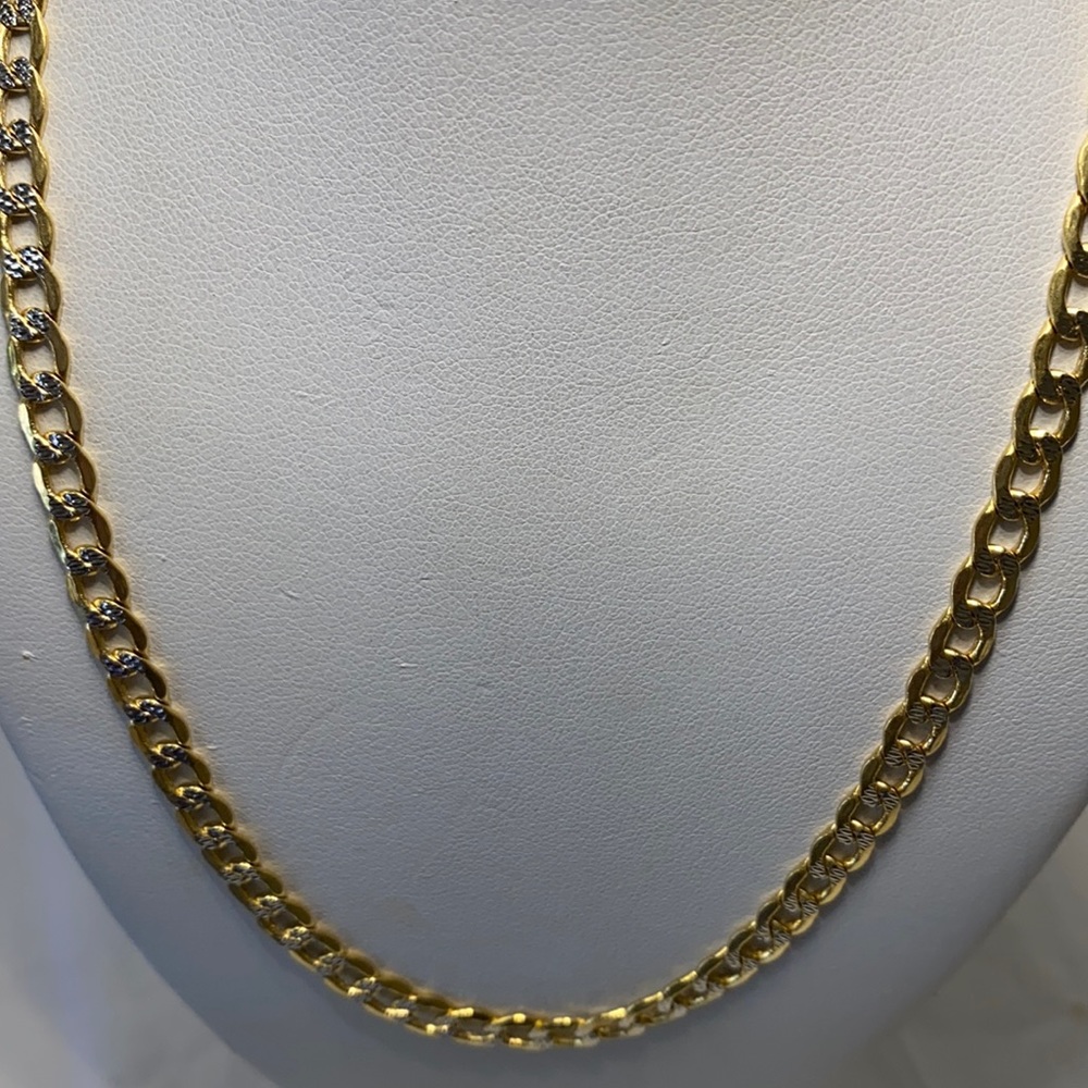 NEW Solid Gold Cuban 14K Necklace